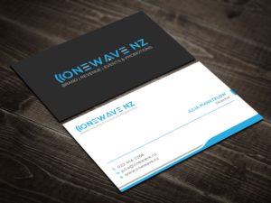 Visitenkarten-Design von Tripti Ranjan Gain für Onewave NZ | Design: #23706167
