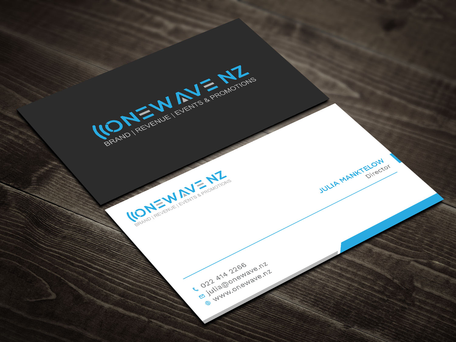 Business Card Design by Tripti Ranjan Gain for Onewave NZ | Design #23706169