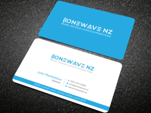 Business Card Design by Uttom 2 for Onewave NZ | Design #23705955