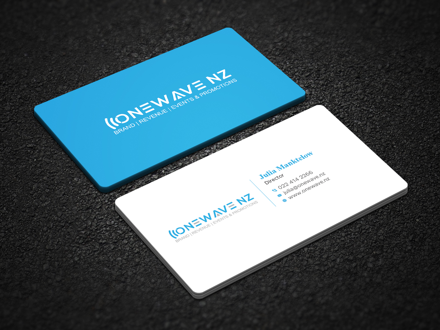 Business Card Design by Uttom 2 for Onewave NZ | Design #23705968