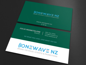 Business Card Design by Sagarhossain.sm for Onewave NZ | Design: #23712524