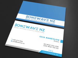 Business Card Design by Sagarhossain.sm for Onewave NZ | Design: #23712532