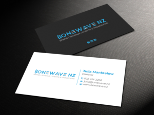 Business Card Design by DesignShout for Onewave NZ | Design: #23710508