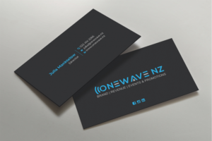 Visitenkarten-Design von DesignShout für Onewave NZ | Design: #23711784