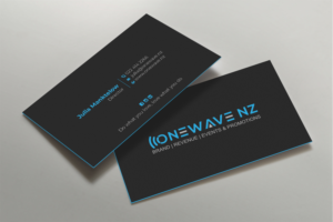 Onewave NZ Brand, Revenue, Promotions & Events | Business Card Design by DesignShout
