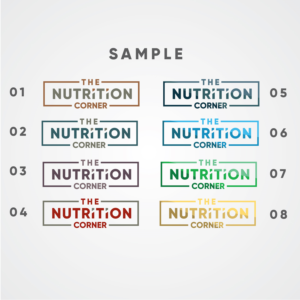 our business name which is 'THE NUTRITION CORNER' | Logo Design by IdentsArt