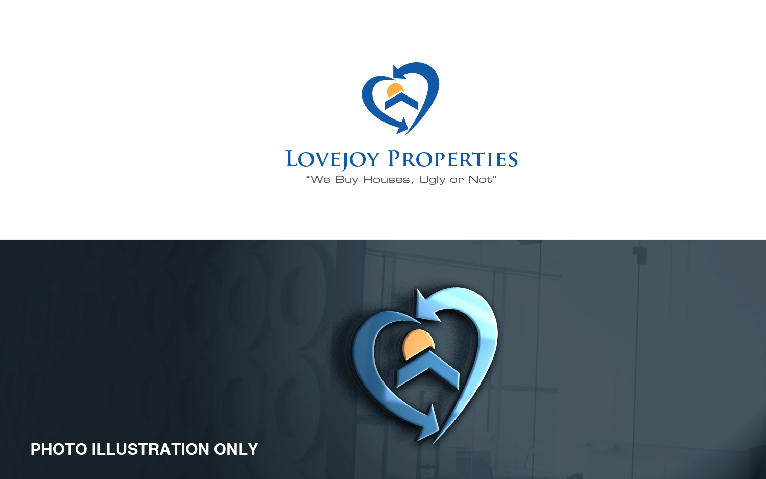 Logo Design by MT for Lovejoy Properties, Incorporated | Design #23713976