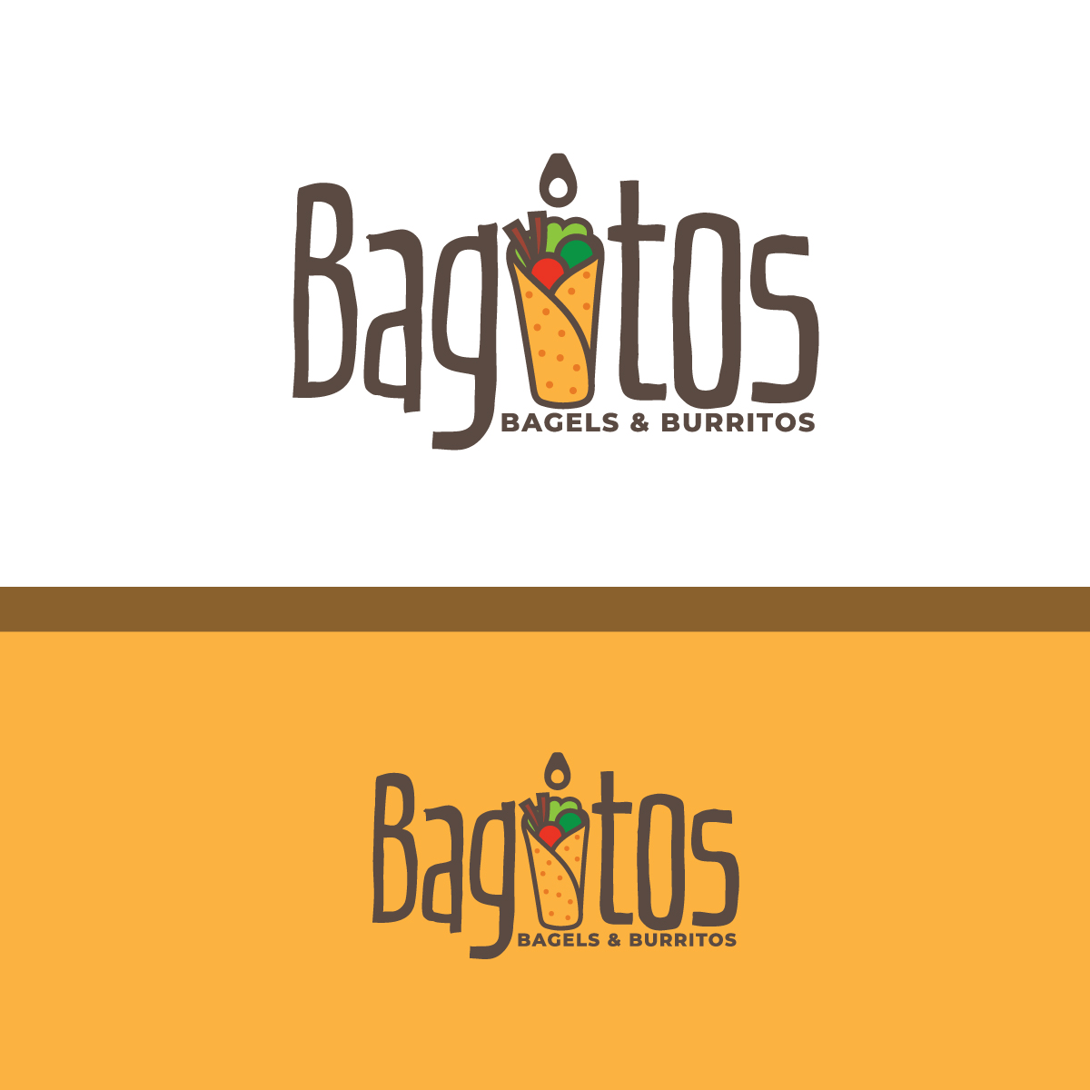 Logo Design by Graphic Bricks for Bagitos Perugia | Design #23728659