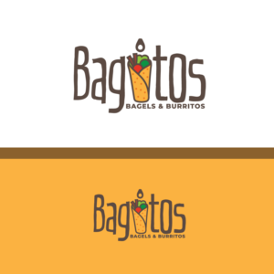 Bagitos   Bagels & Burritos | Logo Design by Graphic Bricks
