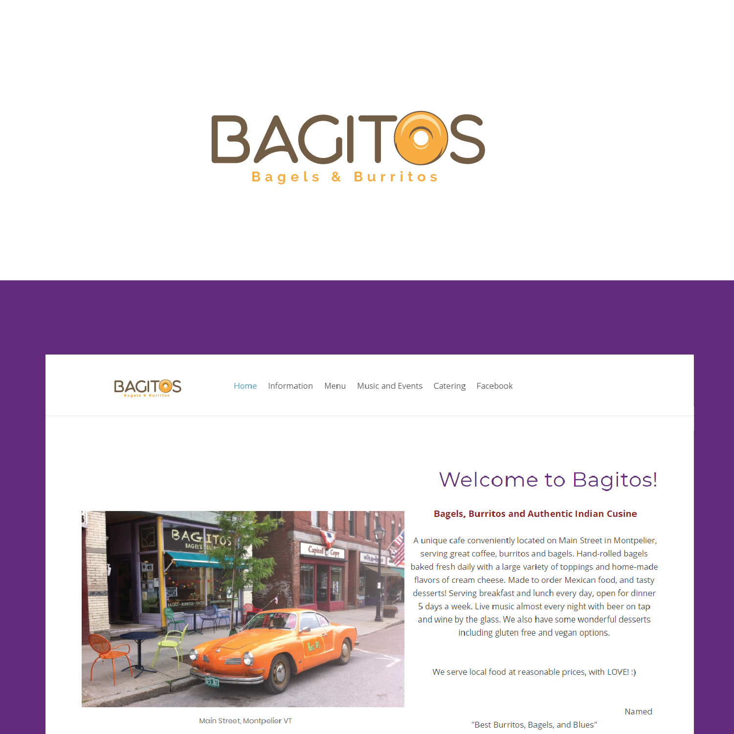 Logo Design by Maxo-Biz for Bagitos Perugia | Design #23730610