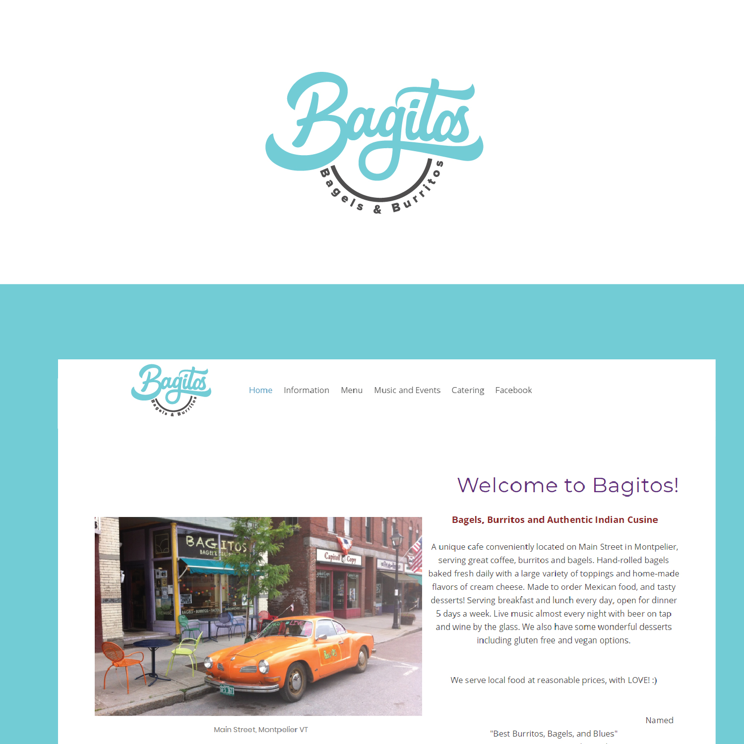 Logo Design by Maxo-Biz for Bagitos Perugia | Design #23730611