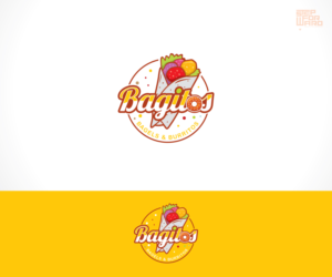 Bagitos   Bagels & Burritos | Logo Design by step forward 2