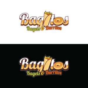 Bagitos   Bagels & Burritos | Logo Design by Rii