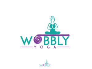 Wobbly Yoga | Logo Design by alpha hop