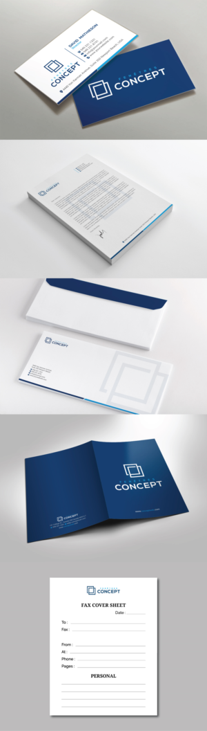 Stationery Design by R.design for Fenêtres Concept | Design: #23727582