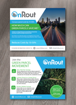 Handout postcard for tradeshow | Flyer-Design von alex989