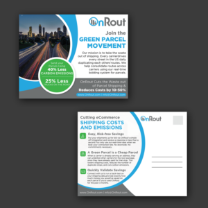 Handout postcard for tradeshow | Diseño de Flyer por Schöpfer