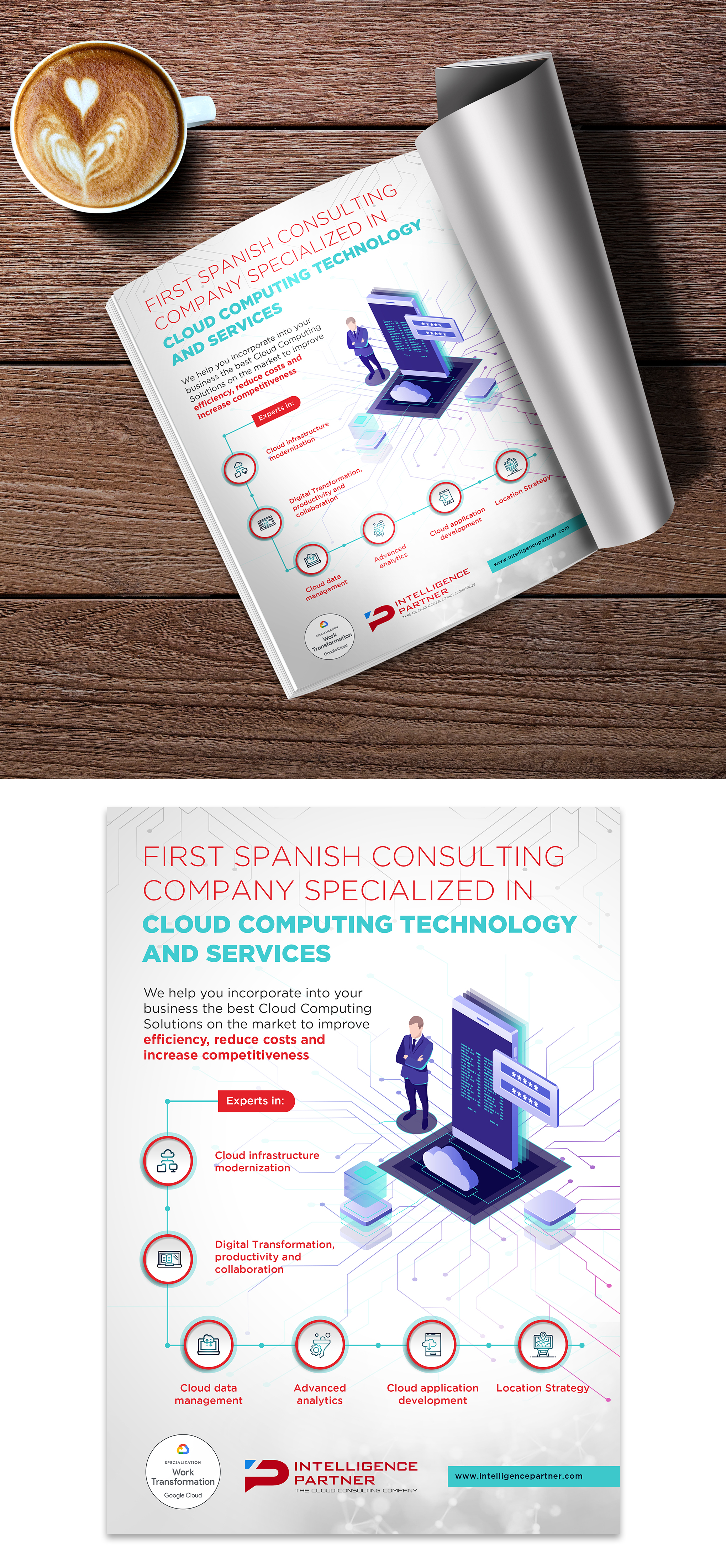 Advertisement Design by TAMZ for Intelligence Partner, SL - ESB85645273 | Design #23726805