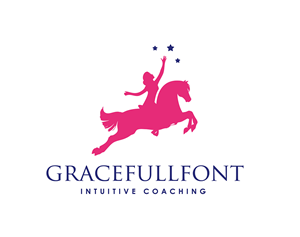 gracefullfont intuitive coaching, meditation, inspired guidance...  | Grafik-Design von Marta Sobczak 