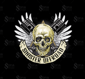 Sinister Offroad T-Shirt, 4x4 Offroading 4wd  | T-Shirt-Design von SofiaDesignStudio