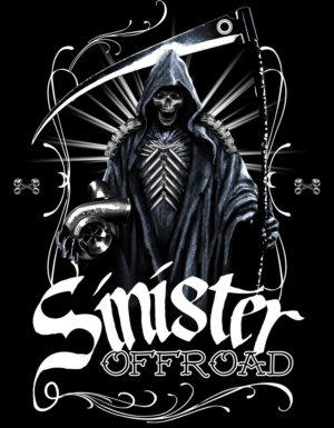 Sinister Offroad T-Shirt, 4x4 Offroading 4wd  | Diseño de Camiseta por Light Hand Design