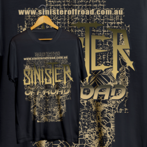 Sinister Offroad T-Shirt, 4x4 Offroading 4wd  | Design de T-shirt par Nadz10