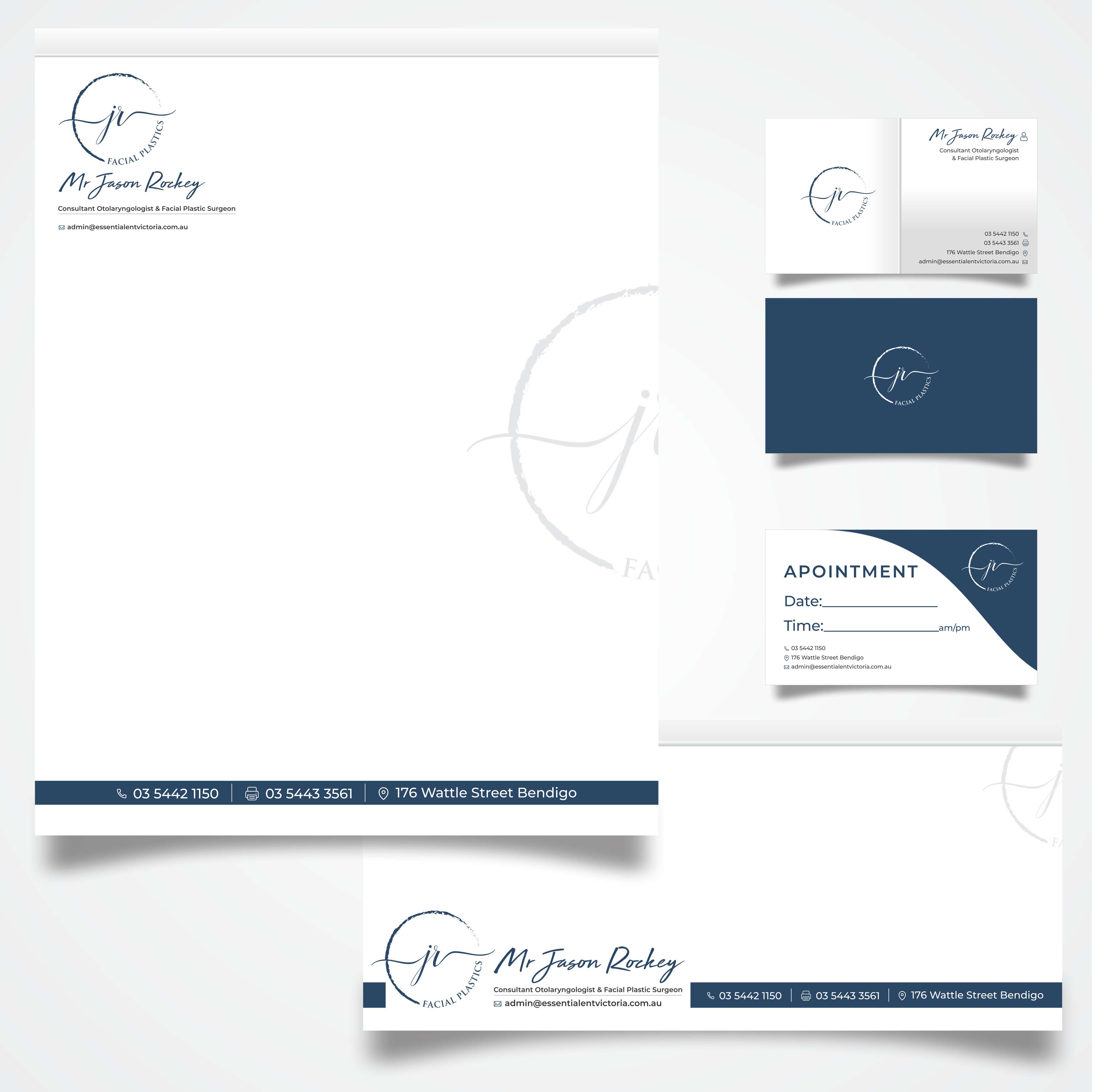 Stationery Design by Ahmed Graphics for Essential ENT Victoria  | Design #23742032