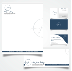 Stationary Design - JR Facial Plastics | Diseño de Papelería por Ahmed Graphics