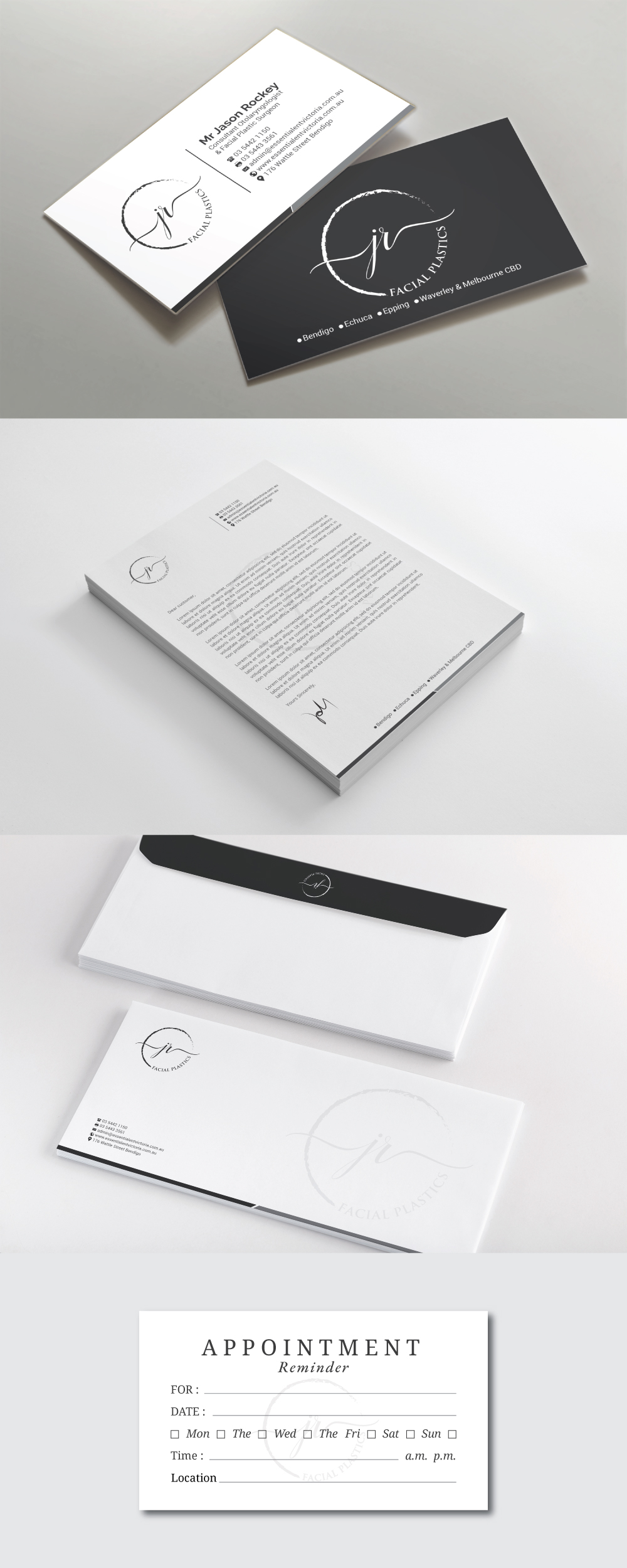 Stationery Design by R.design for Essential ENT Victoria  | Design #23724670