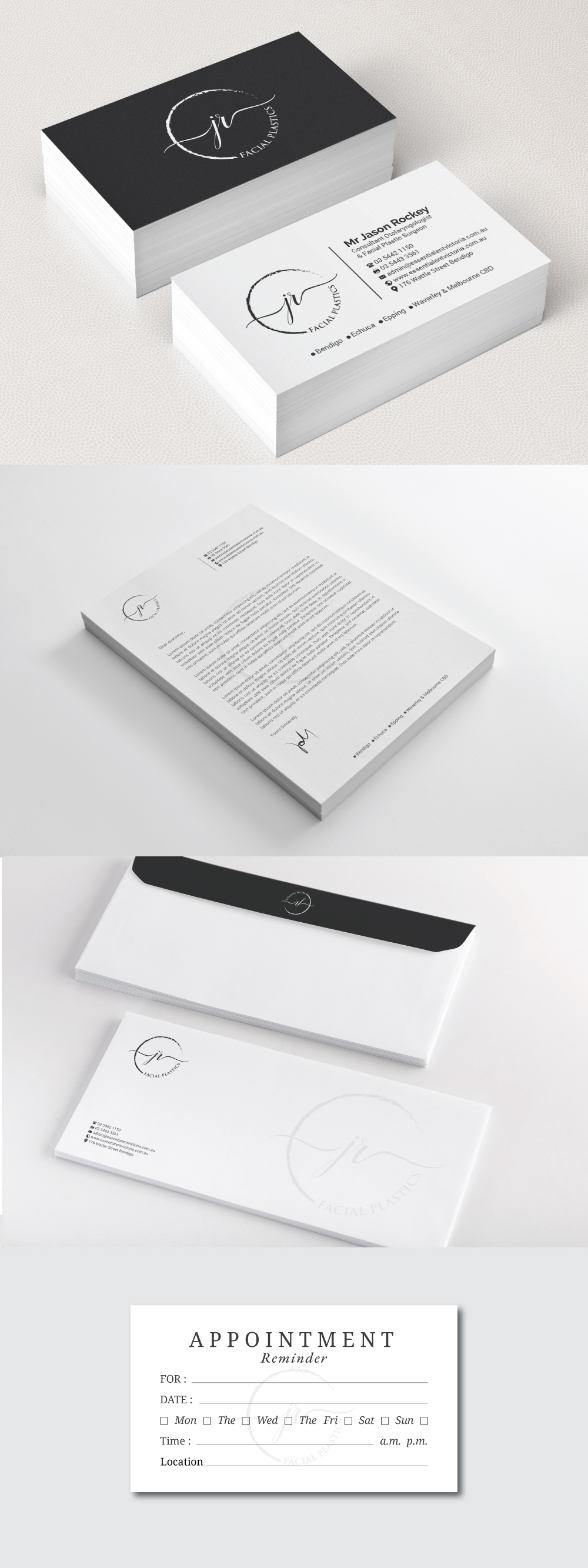 Diseño de Papelería por R.design para Essential ENT Victoria  | Diseño #23724731