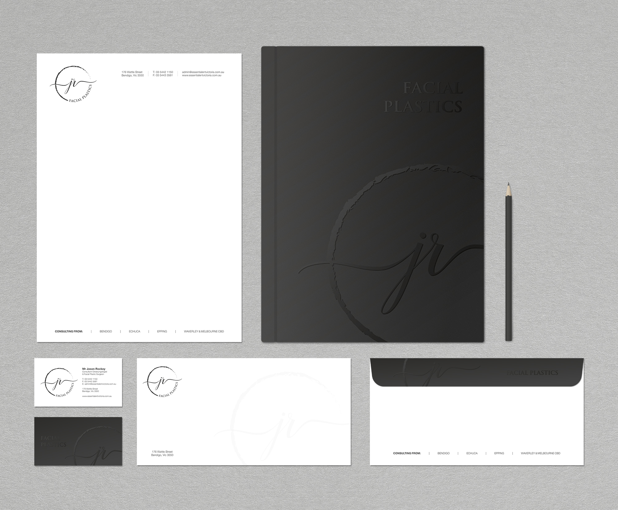 Stationery Design by logodentity for Essential ENT Victoria  | Design #23727320