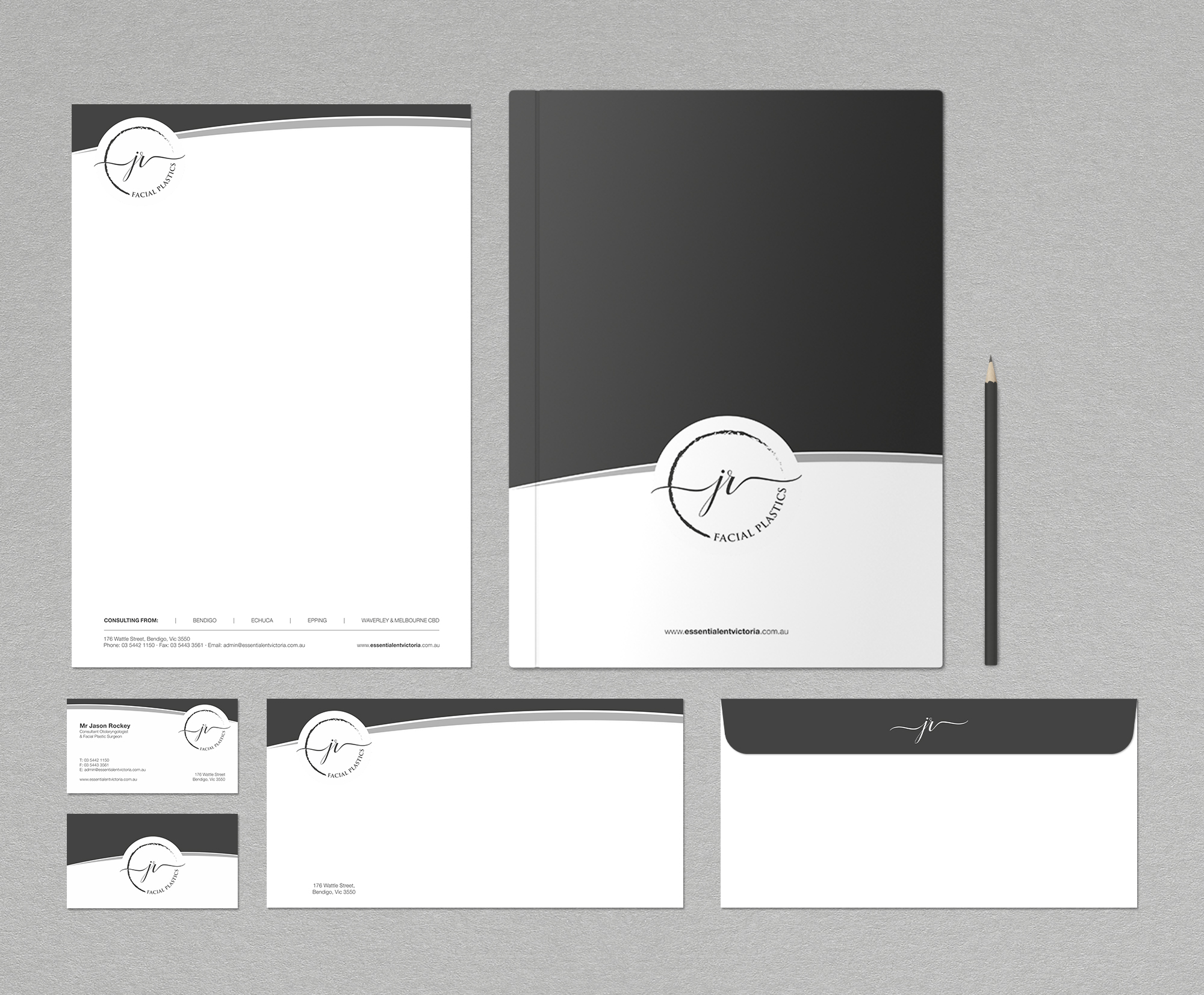 Stationery Design by logodentity for Essential ENT Victoria  | Design #23730458