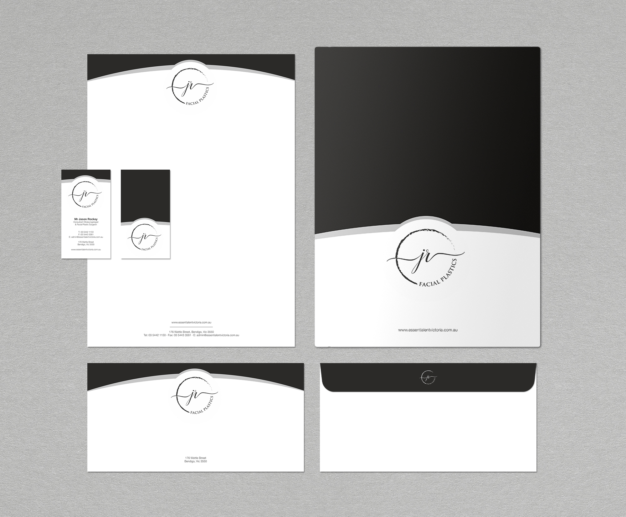 Stationery Design by logodentity for Essential ENT Victoria  | Design #23737551