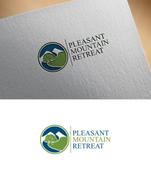 Pleasant Mountain Retreat | Logo Design by Aliqa Design