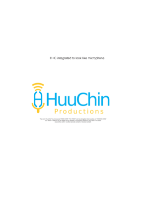 HuuChin Productions | Logo Design by alok bhopatkar