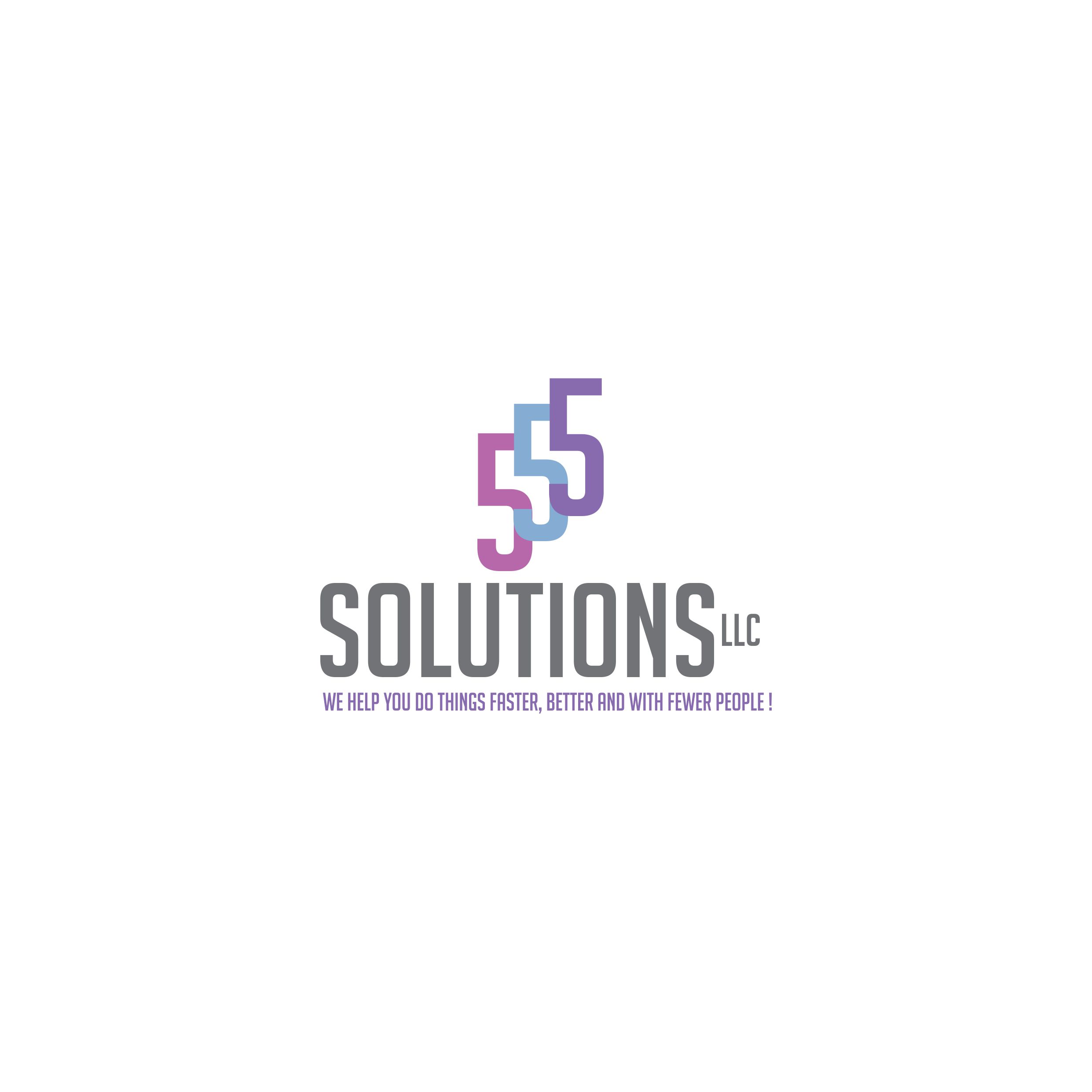 Logo Design by Jeferson HP for 555 Solutions LLC | Design #23721093