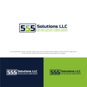 Diseño de Logo por ThiagoB para 555 Solutions LLC | Diseño: #23718593
