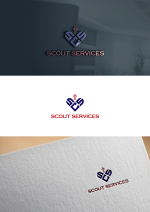 scout communication services llc , Scout Services, or maybe just SCS | Logo Design by DesIcon