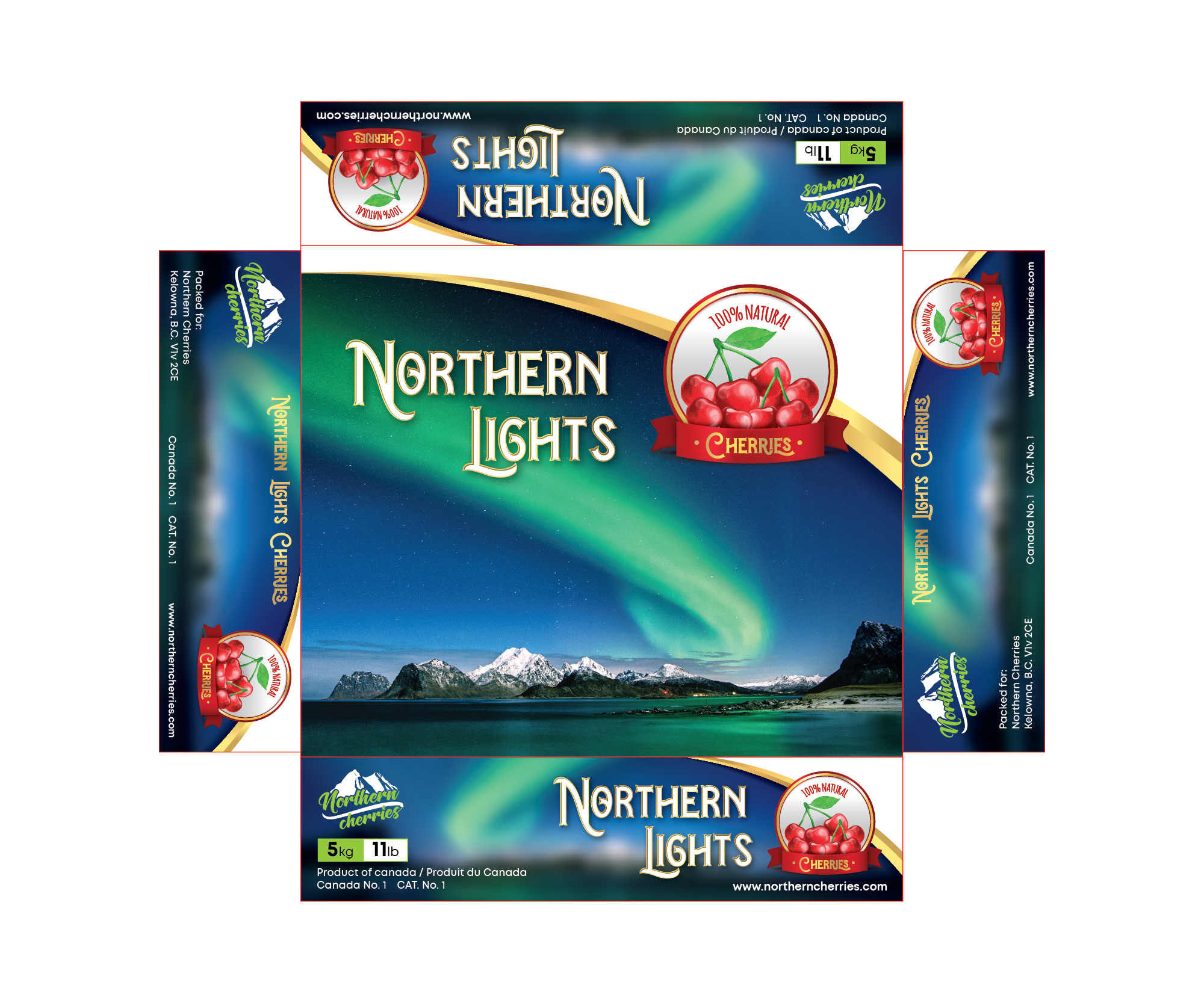 Graphic Design by Akshar Shailesh for Northern Cherries Inc. | Design #23736334