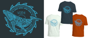 Business that supports marine life needs t-shirt design | Design de T-shirt par Tomi Ax