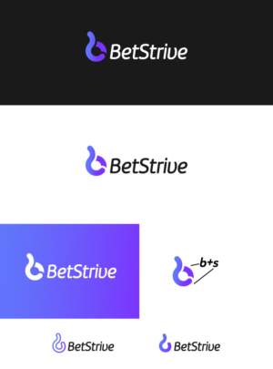 Betstrive | Logo Design by Amethystica