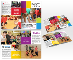 Sportivater Leaflet | Design de Flyer par Luniere Designs