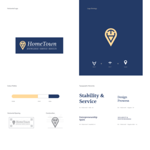 Logo Design by Marc Ray for HomeTown Realty | Design #23798361