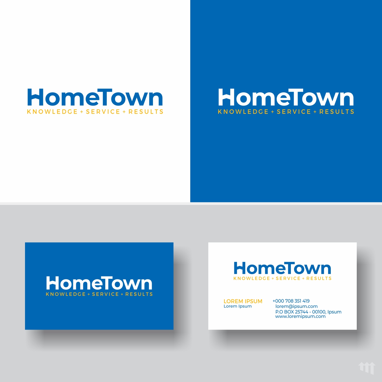 Logo Design by MBARO for HomeTown Realty | Design #23802938
