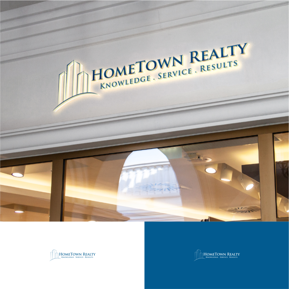 Logo Design by adie soesanto for HomeTown Realty | Design #23759474