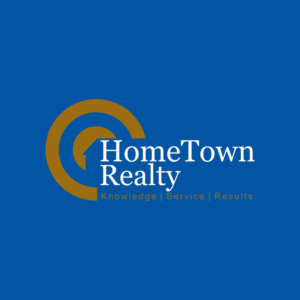 HomeTown Realty is company.  - Capital H and Capital T in HomeTown.  Tag line is Knowledge+Service+Results (though I see dots not plus signs between tag line works). Of course open to other creative options with that. | Logo Design by Gerald Design 3