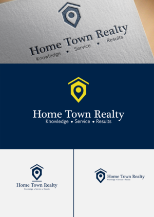 Logo Design by Navajyotii for HomeTown Realty | Design: #23773866