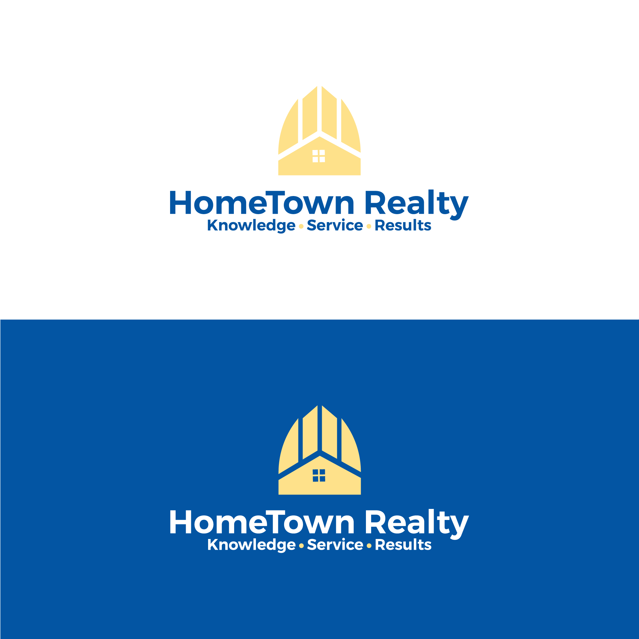 Logo Design by AlphabetZero.com for HomeTown Realty | Design #23741558
