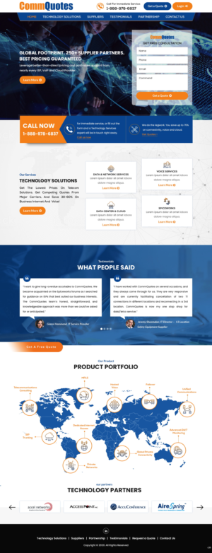 Landing Page Design by pb for this project | Design: #23739013