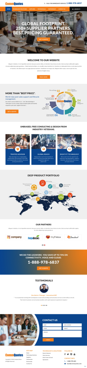 Landing Page Design by pb for this project | Design: #23739022